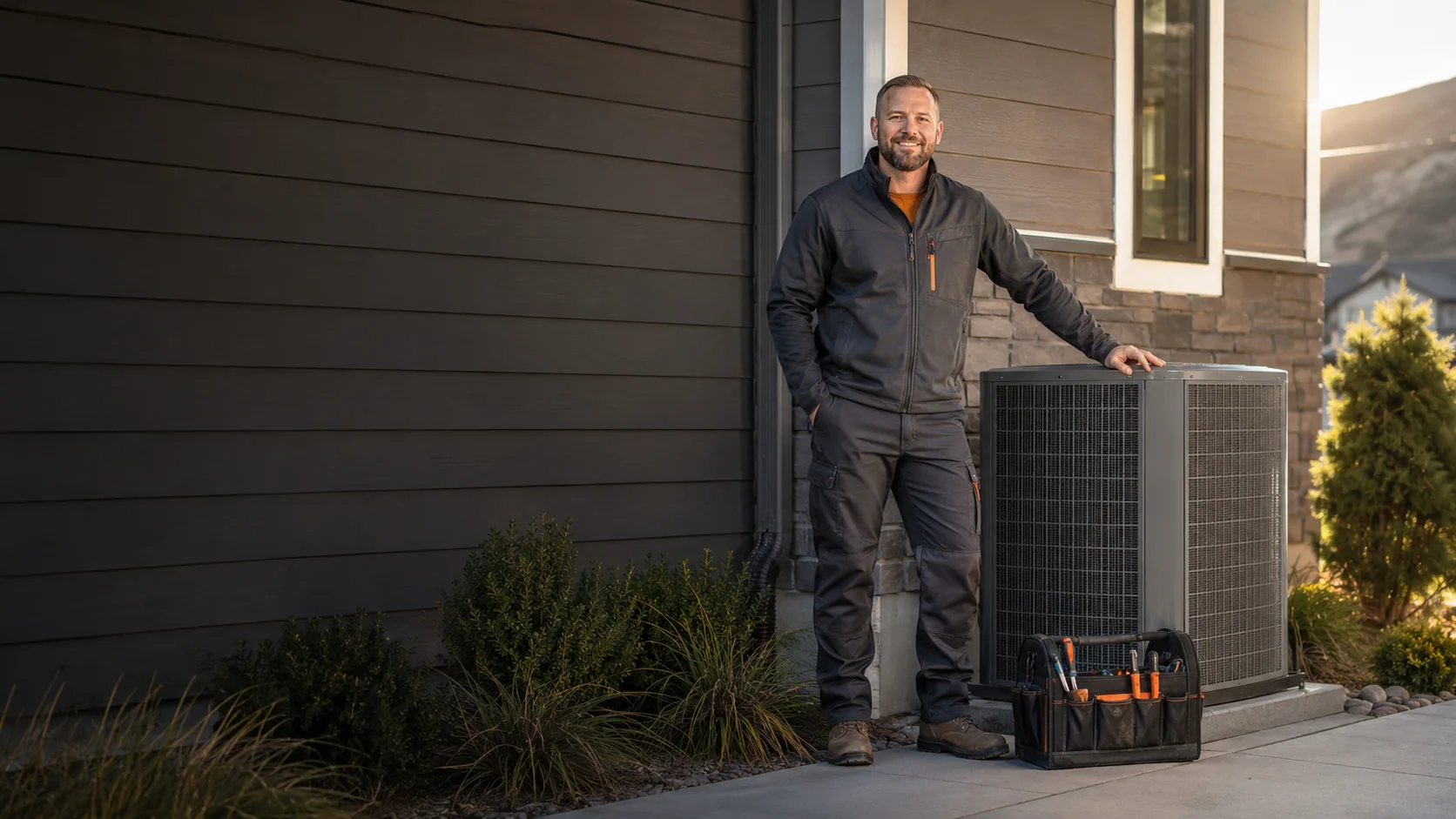 Preview of the Northline Heating and Air concept website